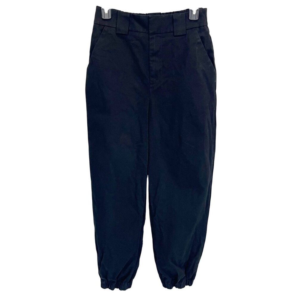 Aritzia‎ TNA Black High Rise Chino Jogger Pants - Size Small